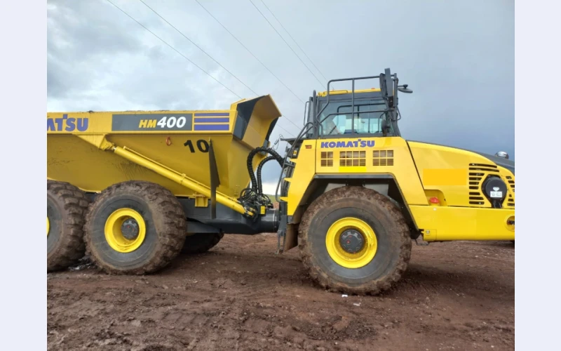 3 x 2023 Komatsu HM400-3R ADT's for Sale in Polokwane - Get Your Business Moving!