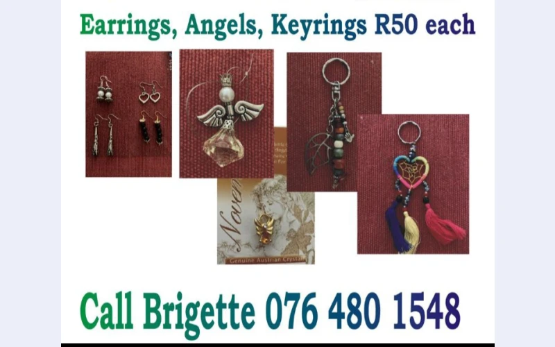 Shine with Style: Affordable Earrings, Angel Charms, and Keyrings in Johannesburg