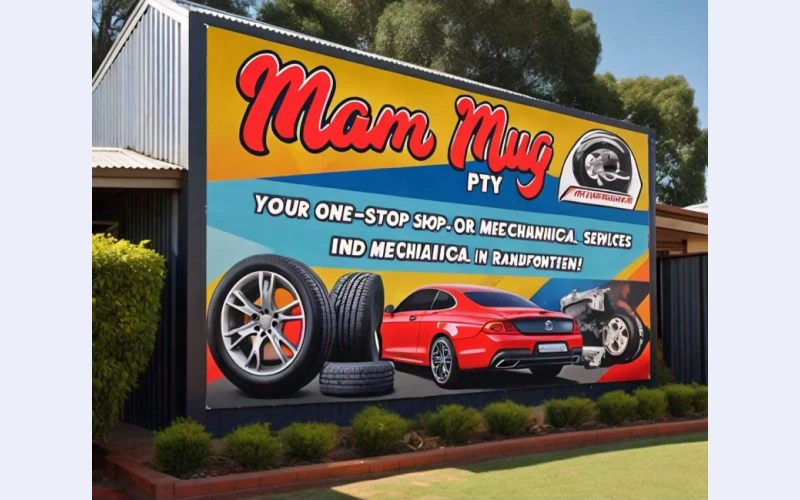 Top Tyre Sales and repairs, Car Spares in Randfontein; Mam Mug Pty