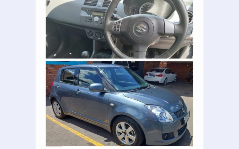 Suzuki swift for sell.it has got service history and everything on still function well.dont hesitate to us for more info regarding this car
