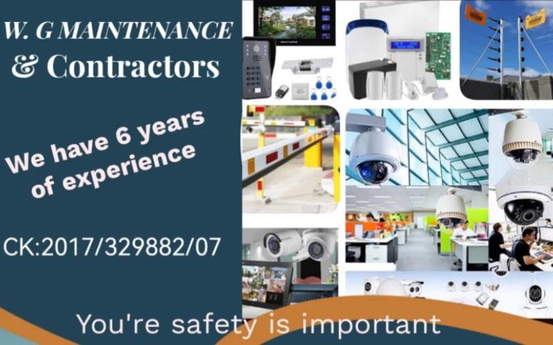 We are professionals in installing cctv cameras, electric fences, gate automation and repairs .we are reliable service providers