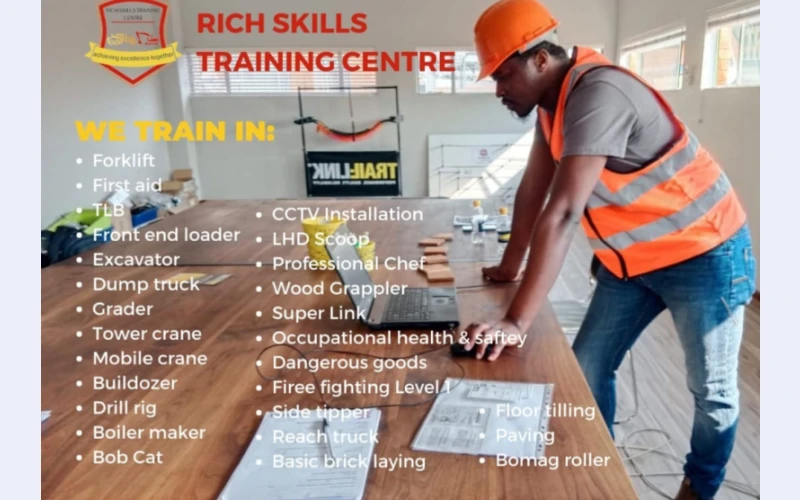 Machinery training Pretoria. Registration is on going for 2024 intaked for all your for all your own site refreshers, certification, and licence renewald