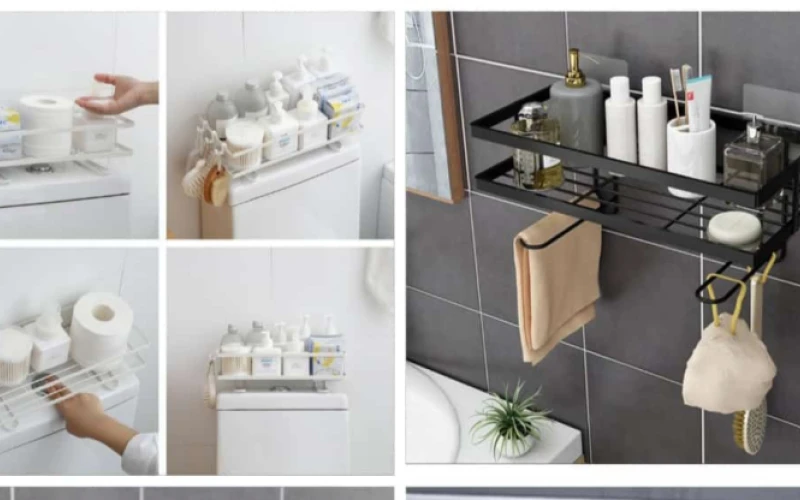 adhesive-shower-storage-shelves-rack-for--bathrooms-kitchen-toilets