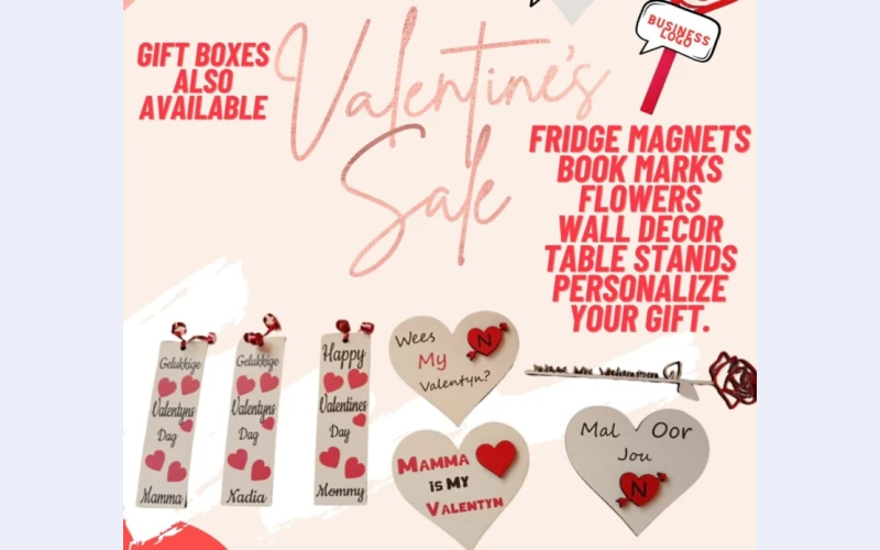 Valentine's gift in potchefstroom. Valentine's id around corner.have you thought of giving  something special to your lover and you dont know were to get it from , dont worry,drop us acall we will help you