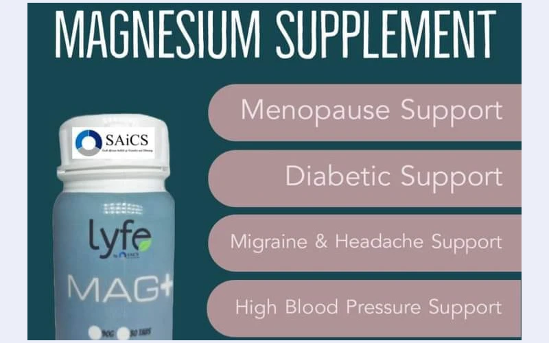 Magnesium in alberton for sell.good diabete, migrane and headache , menopause support, muscle and cramp support