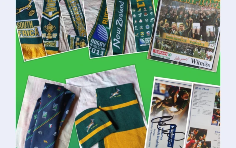 Springbok scarf in pietermaritizburg for sell.we them in different sizes and we assure you good quality products. We sell also other springbok items like posters .call us to place your order