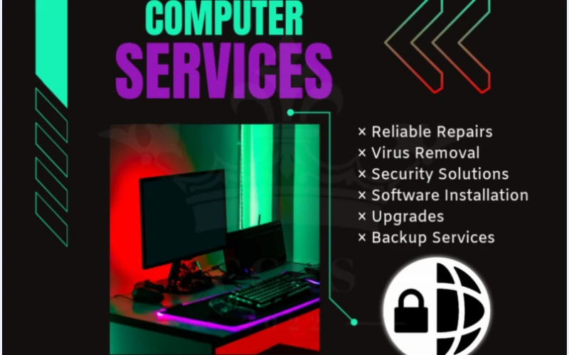 Computer repair and services in centurion. We specialize in virus removal,security solutions,software installation,backup services,and othe computer related services