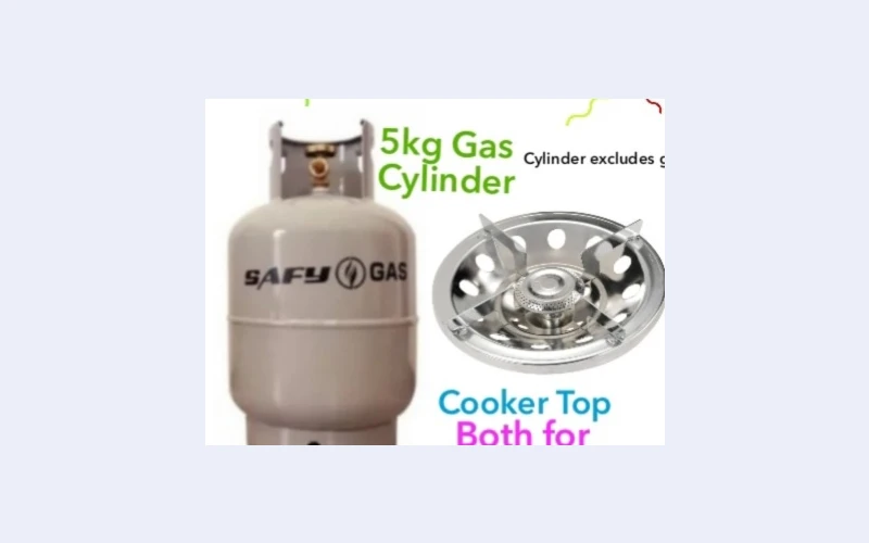 Gas cylinder with top cooker in hibberdene for sell .we are running massive cut off .be number 1on this crazy deals we are running and less not allow loadshedding find us not equipped