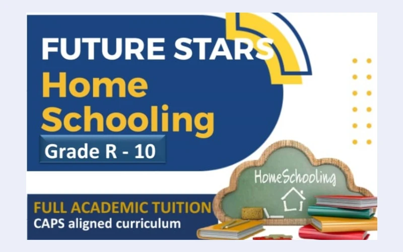 Home schooling in springs. We offer schooling from grade R to 10.our services in extra moral at no added costs, home assisted and exams preparation, project assist. Call us for more information