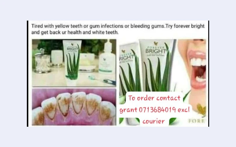 Teeth products in ga rankuwa .we sell strong product for cleaning teeth well and turns it pure white.if you buy 7 you get one for free.no side effect after using