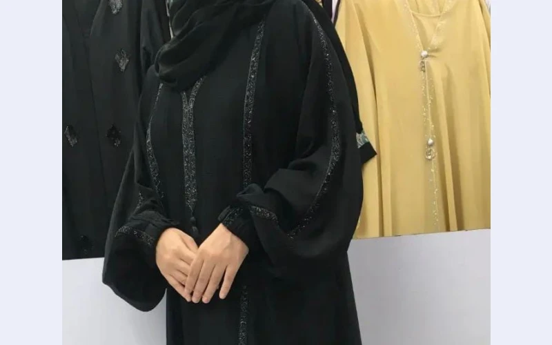 abaya-with-elastic-sleeves-in-lenesia