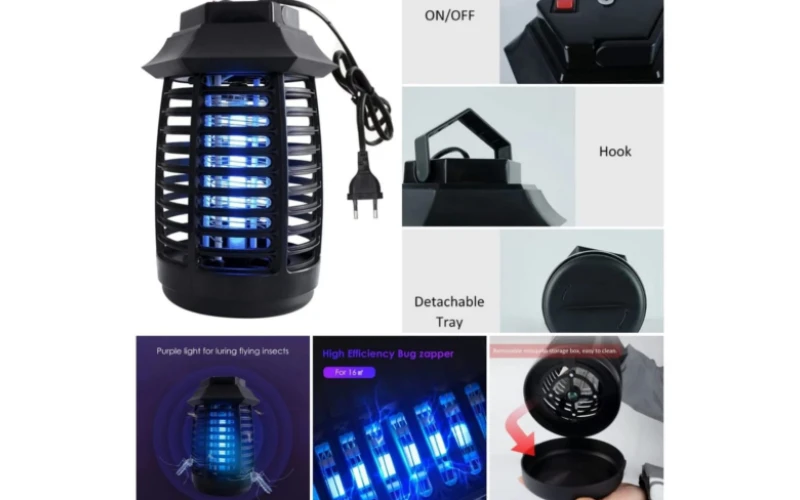 Insect zapper in boksburg for sell.360 LED light all around attraction.purple light for luring insects and killing them by electricity when they are close to power grid