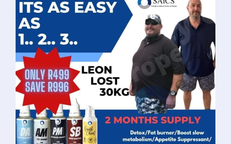 Weight lose products in vanderbijlpark for sell.highly concentrated fat burner, appetite supplements and metabolism products avilable aswell
