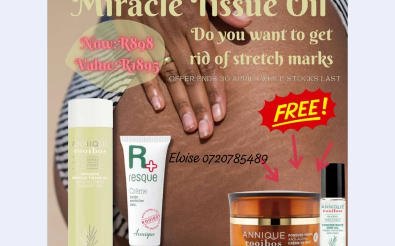 Skin products in nigel for sell.we sell skin problems which can remove wrinkles, dryness, and loss of elasticity. We also have feeling stress and scars products