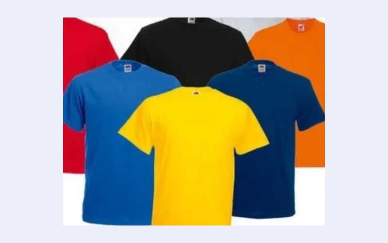 Premium quality tshirts in Durban. We sell them in different sizes, colours, and are very comfortable. Try them  also