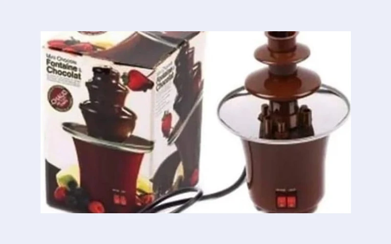 Mini chocolate fountain in lenesia. Very good machine in making chocolate for events, family and affordable. More information call us on the following numbers for assistance