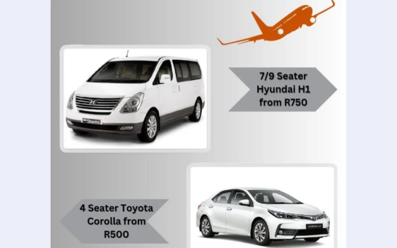 Reliable airport shuttle from one province to another in kemptonpark