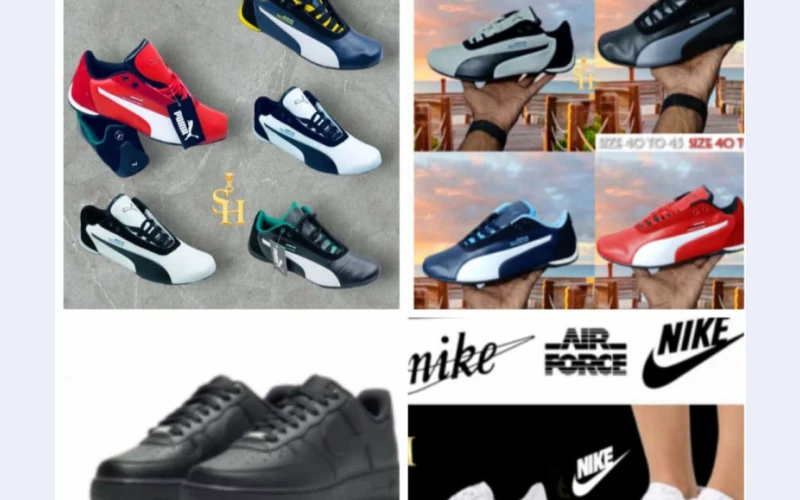 Authentic Branded Sneakers at Unbeatable Prices - Nike Air Force & Puma Petronas in benoni