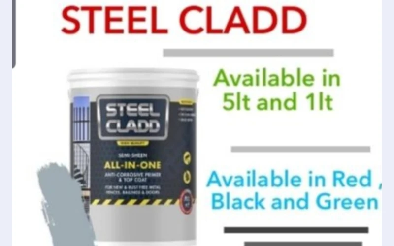 STEEL CLADD All-in-One Primer - A High-Performance Coating Solution for Iron and Steel Surfaces
