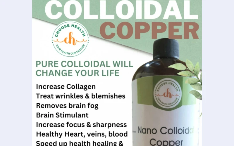 Colloidal Nano Copper - Boost Your Health and Wellness!