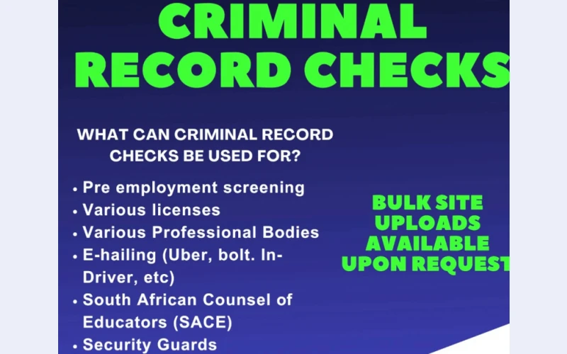 H and S Criminal Record Checks - What You Need to Know