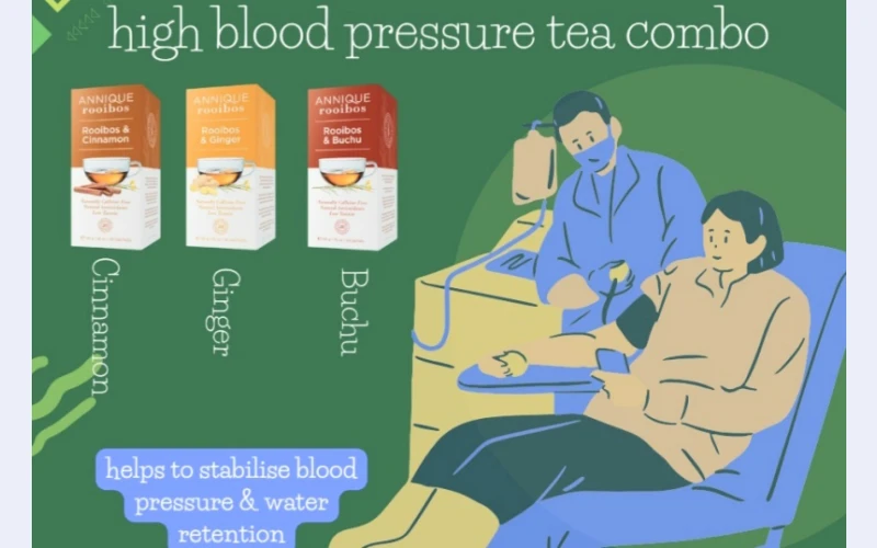 Natural Blood Pressure Support with High Blood Pressure Tea Combo