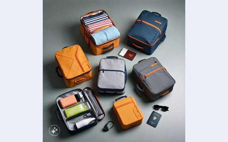 Stay Organized  with our  6 Piece Travel Organizers