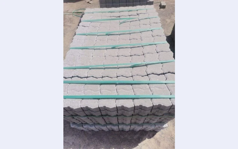 New paving bricks in Krugersdorp