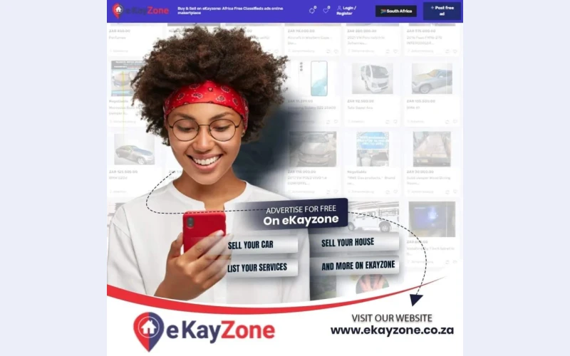 Advertise free on South African favorite free classifieds ads site ekayzone