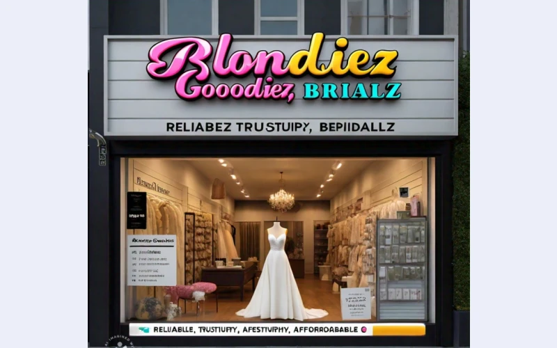 Blondiez Goodiez, Bridalz Affordable Products