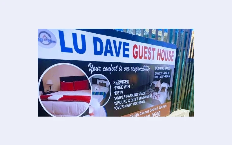 Book Ludave Guest House - booking a Hotel in Springs, Made Easy on eKayzone