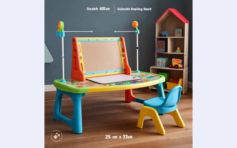 Unlock Your Child's Creativity with Our Double-Sided 3-in-1