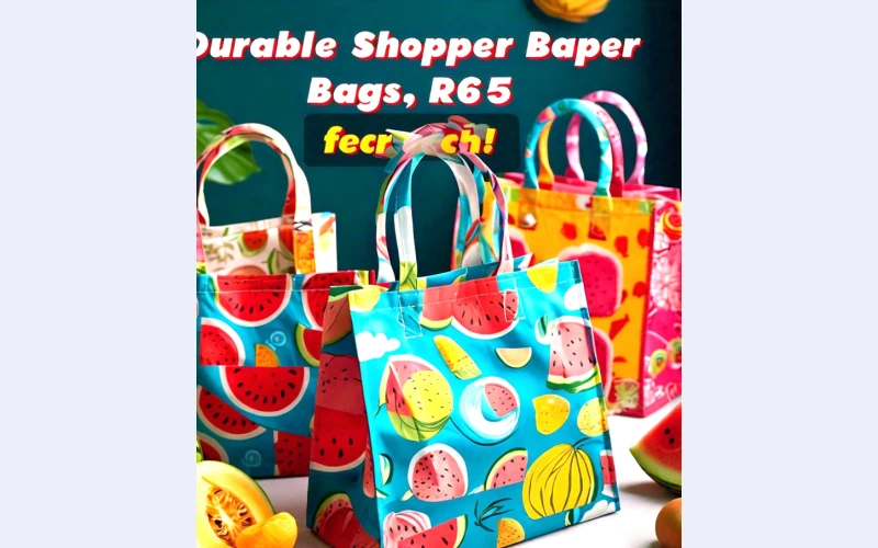 Durable Shopper Bag for Sale - R65 each