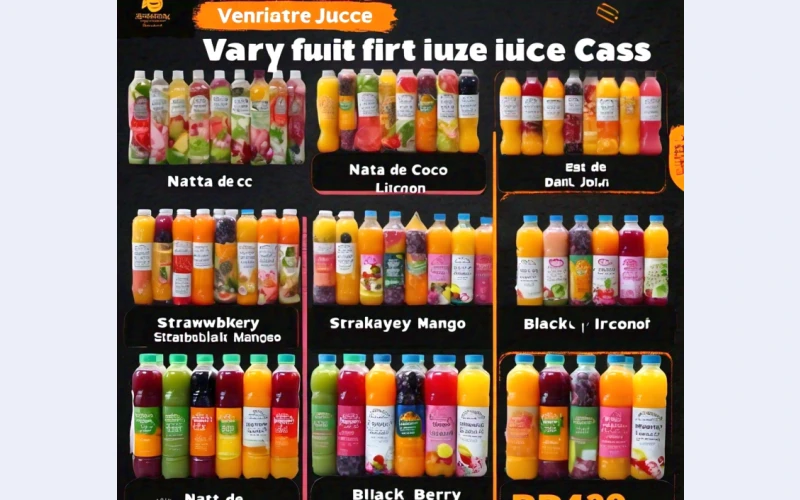 Refreshing Fruit Juice Cases Available