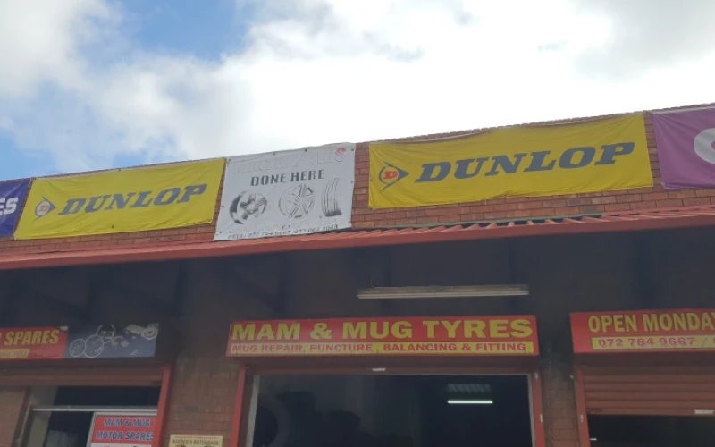 Man and Mug Expert Tyre, wheel Repair and Vehicle Repairs in Randfontein and Surrounding Areas