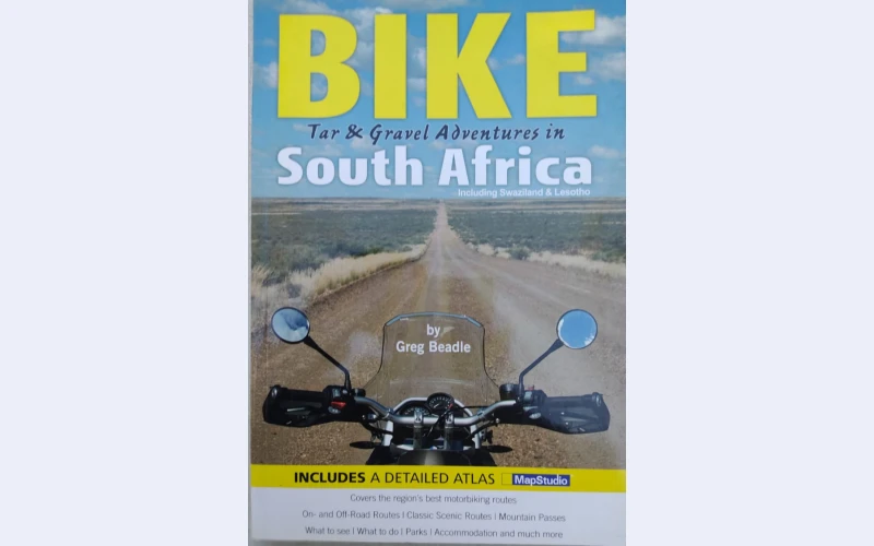 Map book: BIKE for tar & gravel adventures in South Africa - motorbike roots in Bredell
