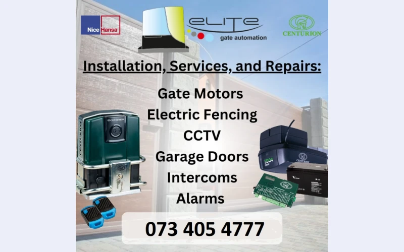 Installation, repairs  and services
