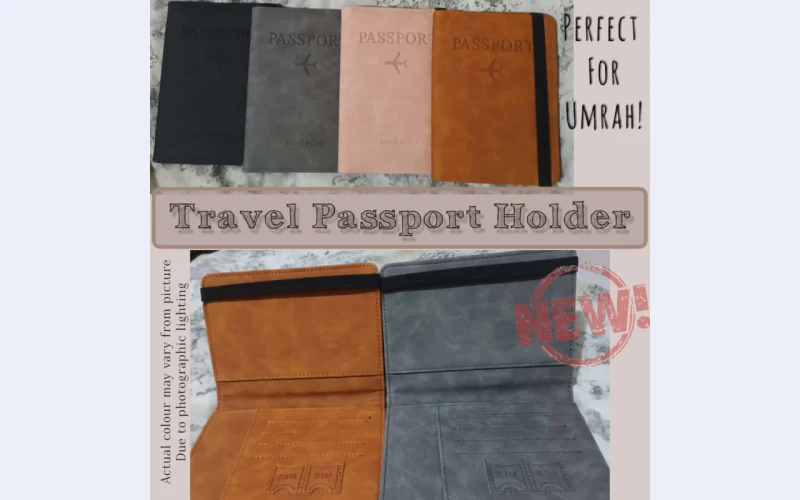 Passport holder and book its  of good quality and affordable. Dont allow rain to destroy ur valuable item