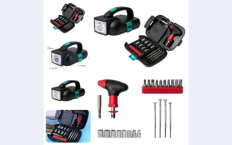 Capetown full toolbox in capetown. This all-in-one tool comes equipped with a powerful torch, making it perfect for any situation,