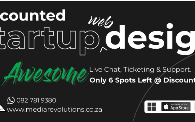 Business boosting in polokwane with free  live charts, support  and ticketing system when you purchase web design package
