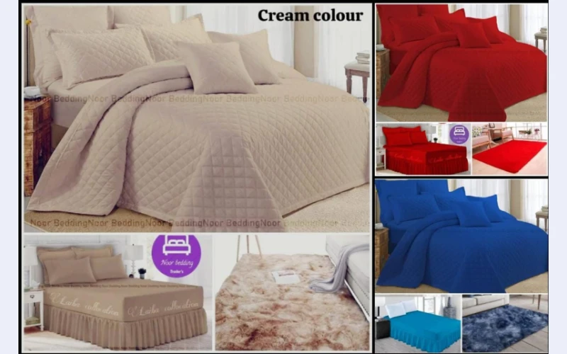 Comforter set in Durban for sell.it includes bed sheets , standard pillow case,neck role pillow and scattered cushion cover