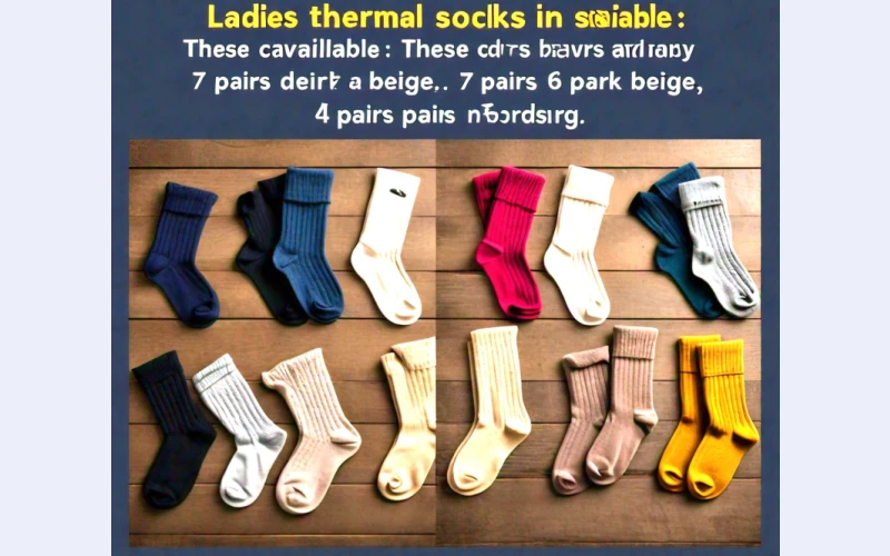 Ladies Thermal Socks in Stock FOR SALE