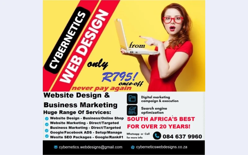Cybernetics Web Designs ZA - Website Design & Business Marketing Agency South Africa