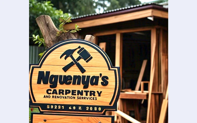ngwenya's carpentry and renovation  on services