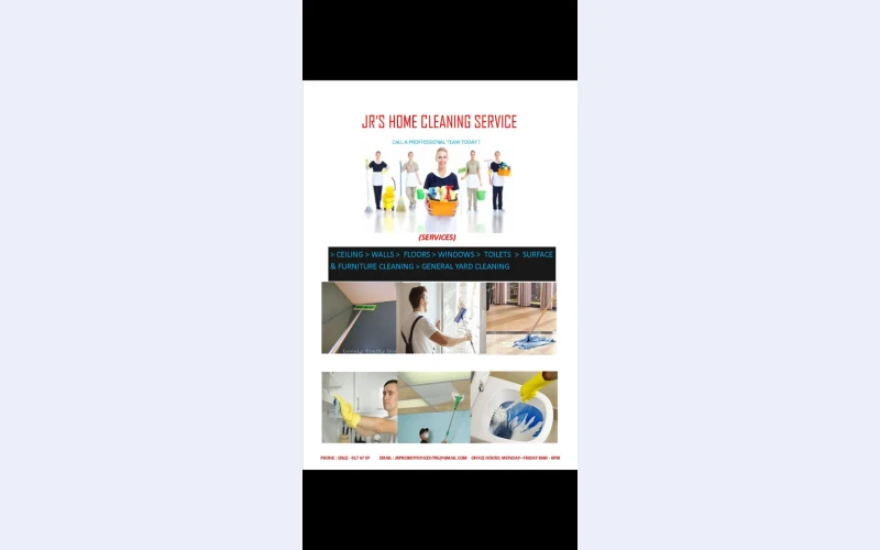 JR'S home cleaning services