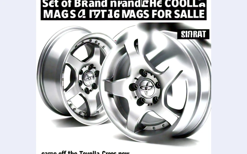 For Sale Brand New 17  Mags - Perfect for Toyota Enthusiasts
