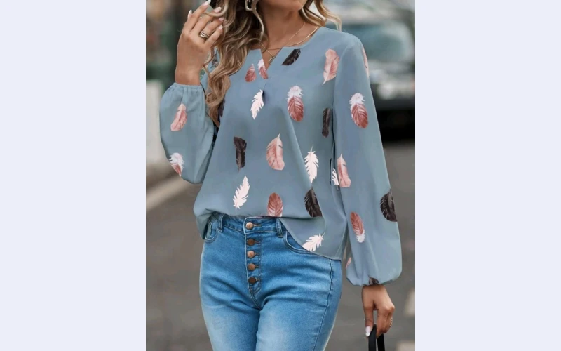 feather-print-blouse-add-a-touch--to-your-wardrobe