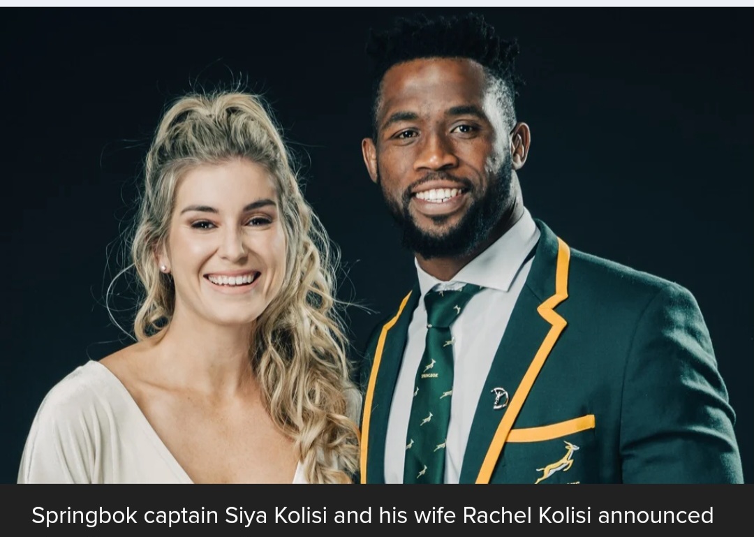 Siya Kolisi and wife Rachel divorces