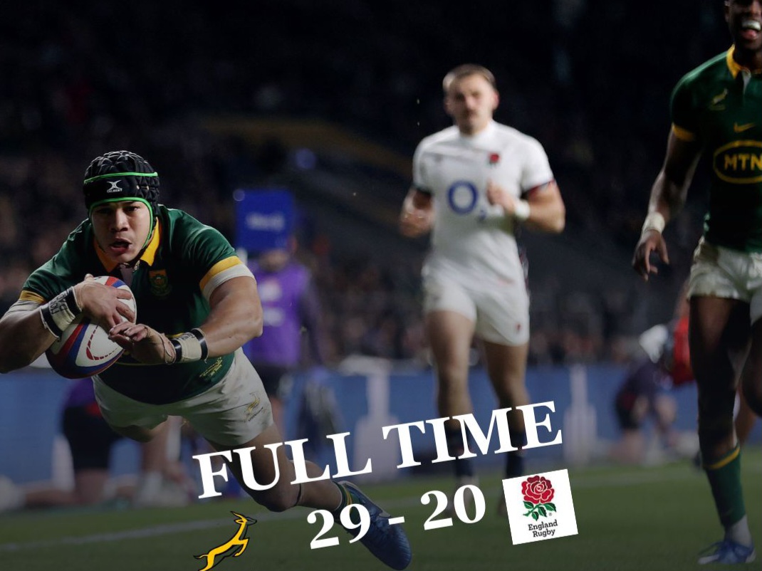 Four-Try Springboks Display Championship Quality Against England at Twickenham