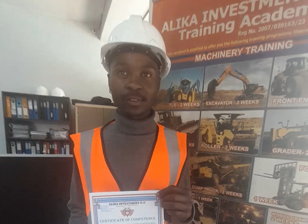 Congrats to Thepiso: Forklift Bursary Recipient Success!